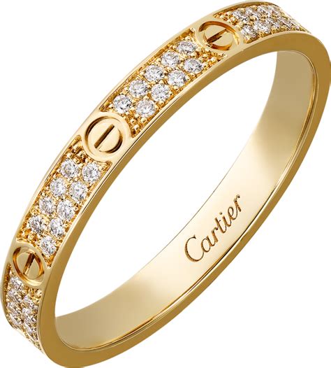 cartier love ring yellow gold with diamonds replica|cartier love ring on finger.